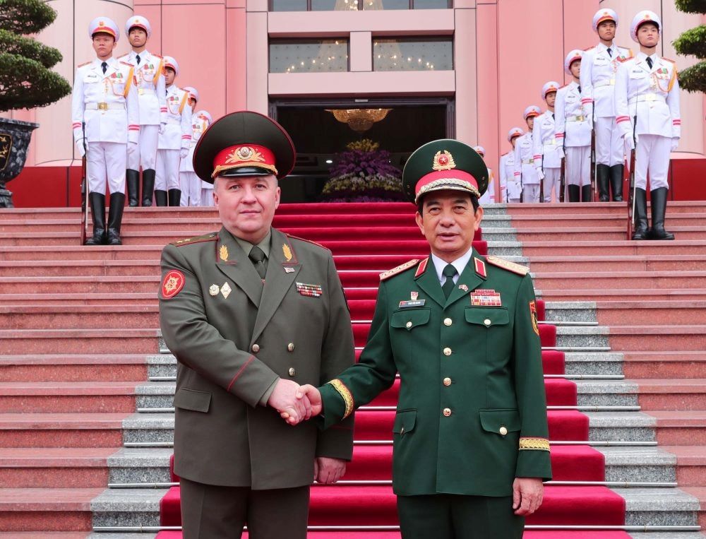 Thúc đẩy hợp tác quốc phòng Việt Nam - Belarus ngày càng phát triển mạnh mẽ