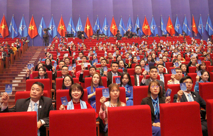 Khai mạc Đại hội đại biểu toàn quốc Hội Liên hiệp thanh niên Việt Nam lần thứ IX
