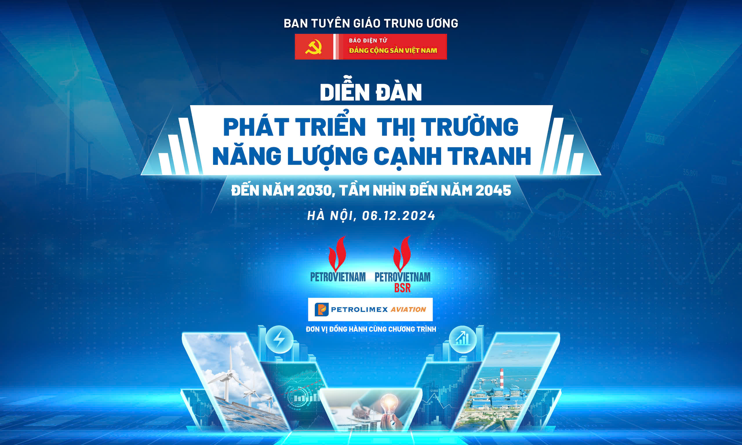 Diễn đàn “Phát triển thị trường năng lượng cạnh tranh đến năm 2030, tầm nhìn đến năm 2045”