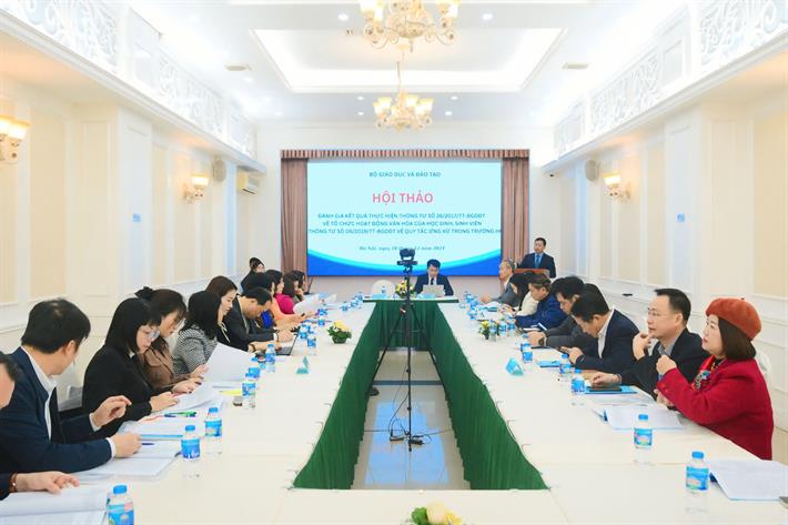 Đẩy mạnh công tác xây dựng văn hóa ứng xử trong các cơ sở giáo dục