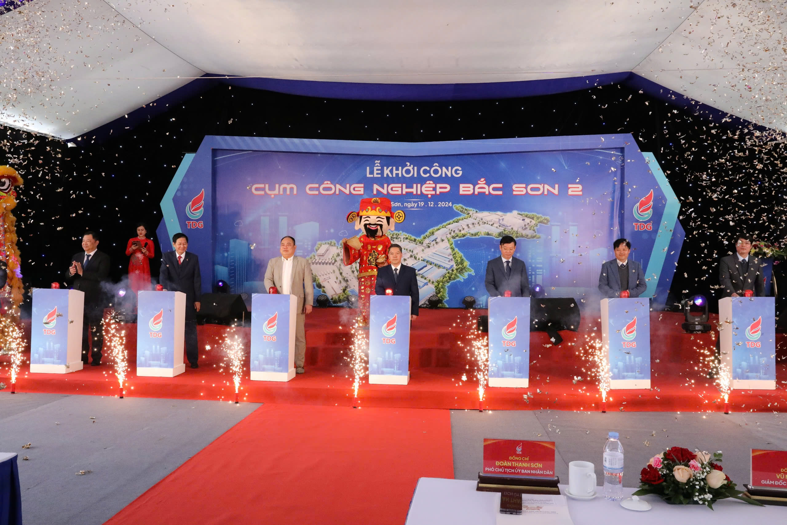 TDG Global Khởi công Dự án cụm công nghiệp Bắc Sơn 2