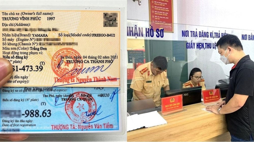 Chủ xe sẽ không phải đổi đăng ký, biển số khi chuyển cư trú