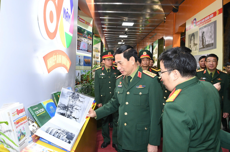 Khai mạc Triển lãm 80 năm Văn hóa - Văn nghệ Quân đội nhân dân Việt Nam