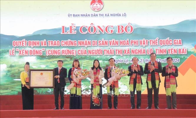 Yên Bái Lễ Xên đông được công nhận Di sản văn hóa phi vật thể Quốc gia