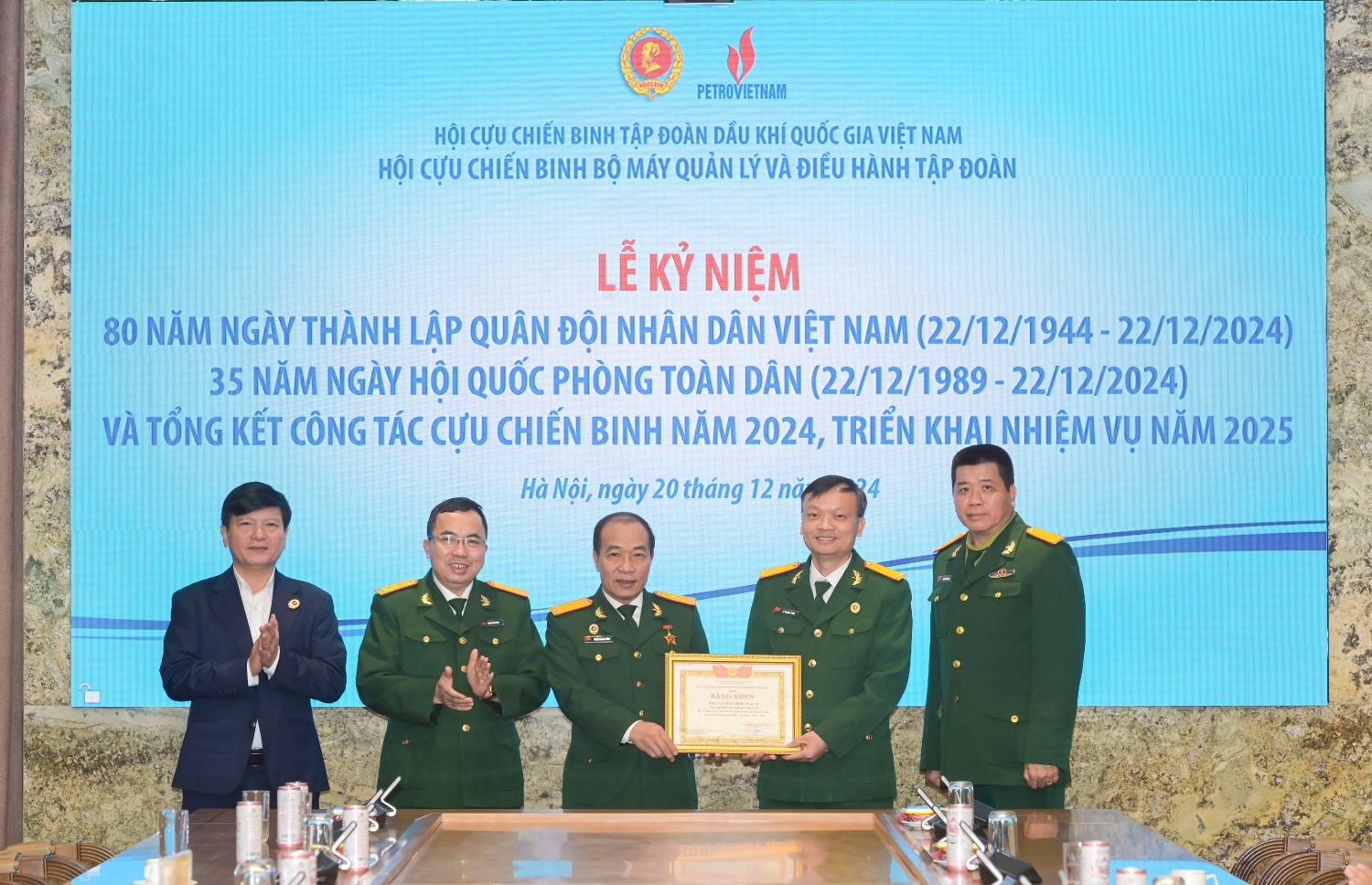 Hội Cựu chiến binh Bộ máy Quản lý và Điều hành Tập đoàn Dầu khí Việt Nam hoàn thành xuất sắc công tác năm 2024