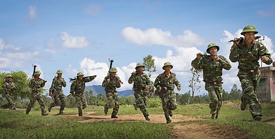 Lực lượng vũ trang tỉnh An Giang chiến “Chiến đấu anh hùng - Xây dựng sáng tạo”
