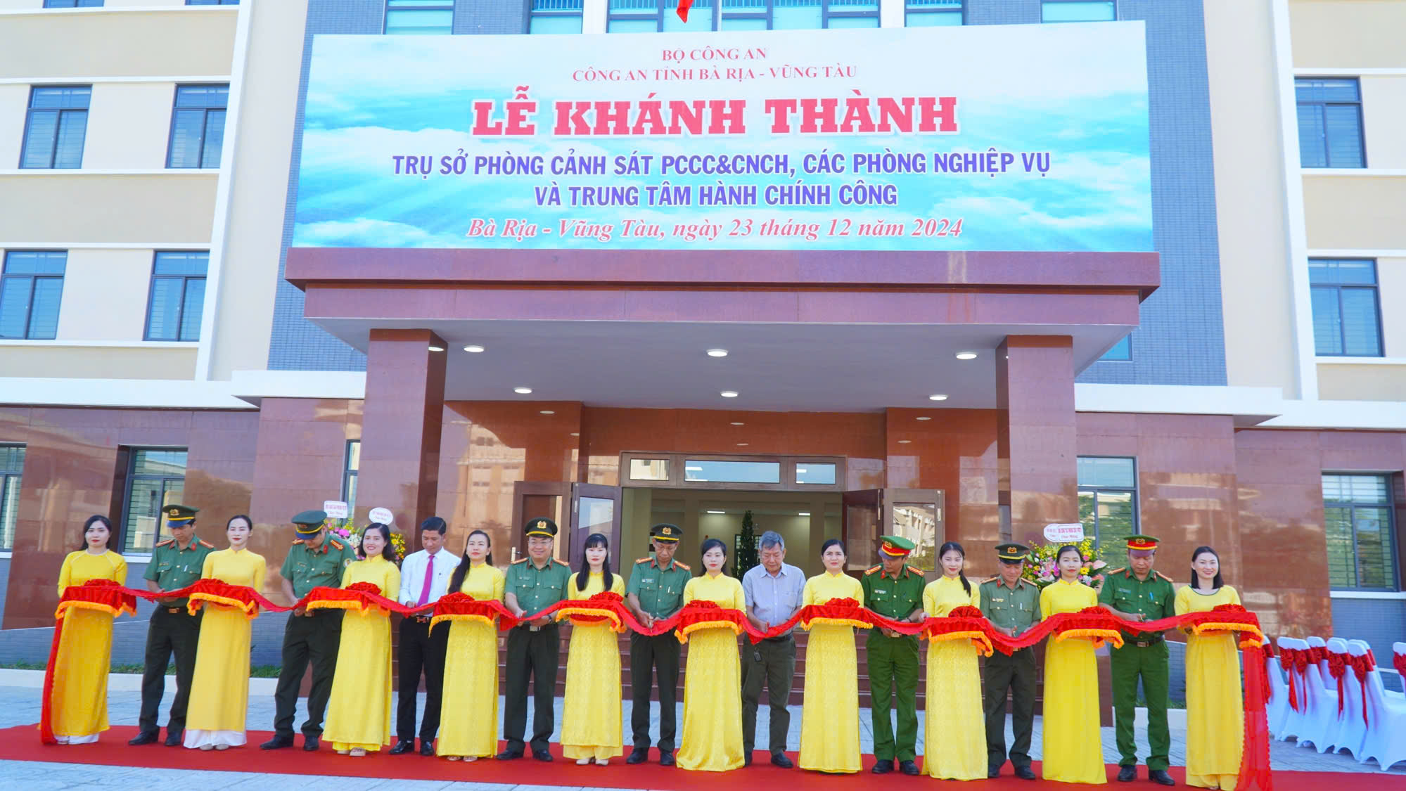 Khánh thành trụ sở các phòng nghiệp vụ Công an tỉnh Bà Rịa- Vũng Tàu