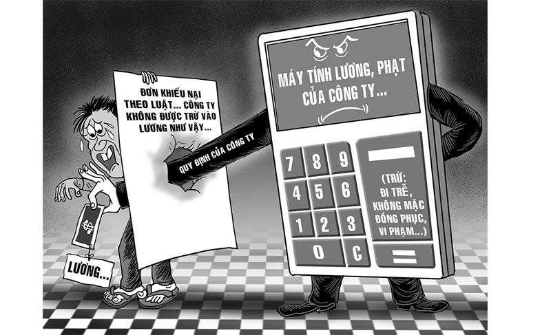 Doanh nghiệp được trừ lương khi nhân viên đi làm muộn