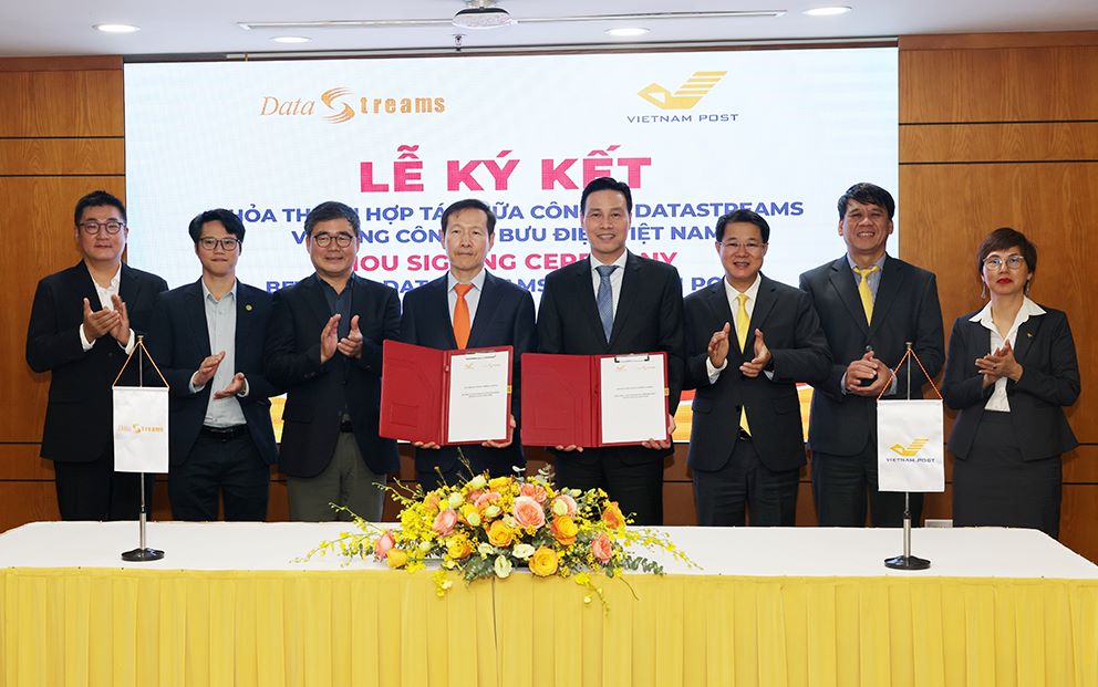 Vietnam Post và DataStreams hợp tác trong lĩnh vực công nghệ dữ liệu