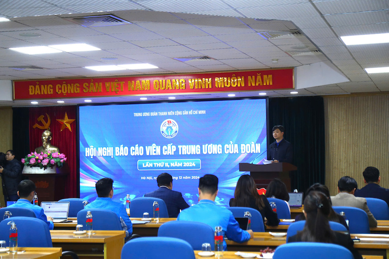 Hội nghị Báo cáo viên cấp Trung ương của Đoàn lần 2 năm 2024
