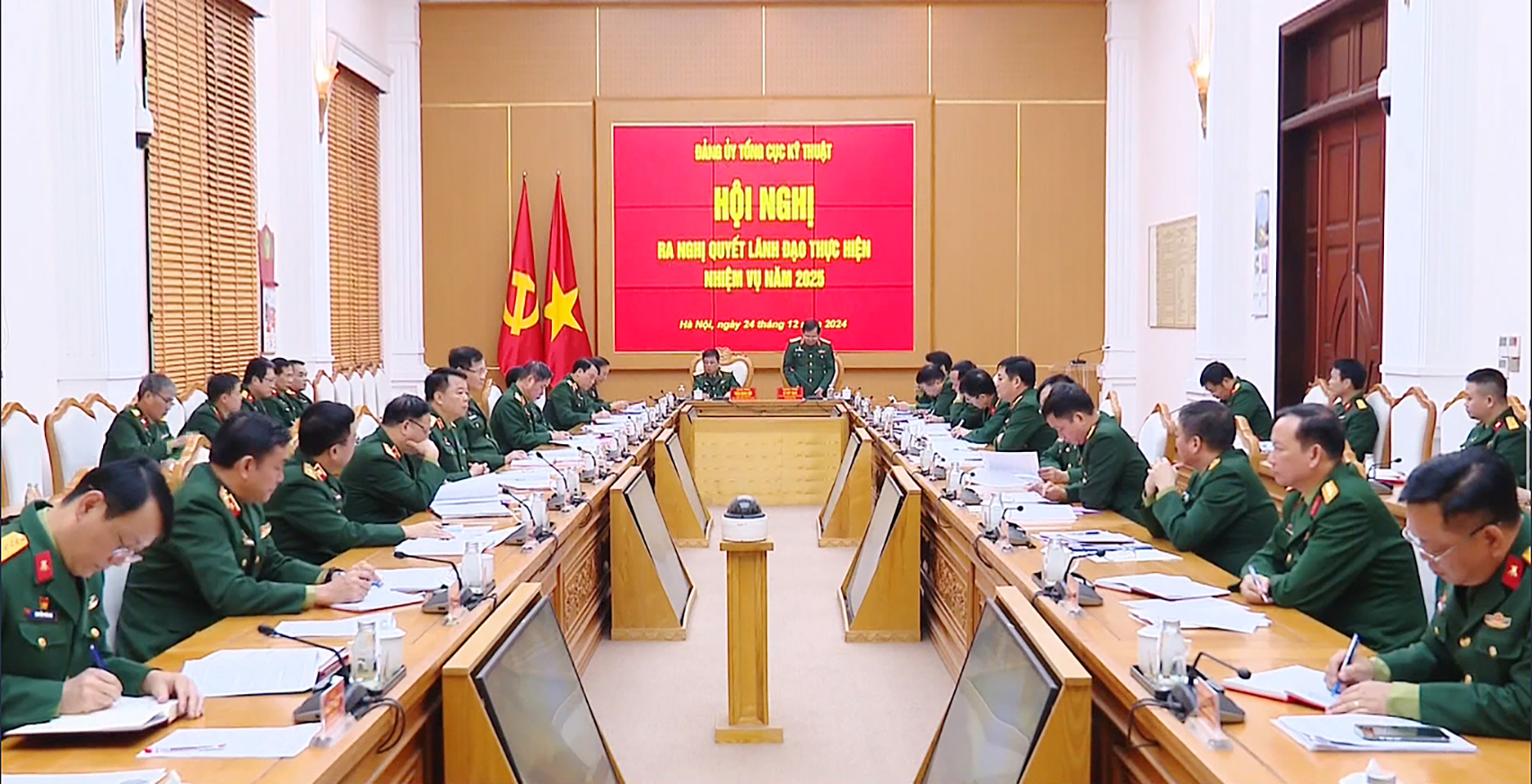 Xây dựng Tổng cục Kỹ thuật vững mạnh toàn diện “mẫu mực, tiêu biểu”