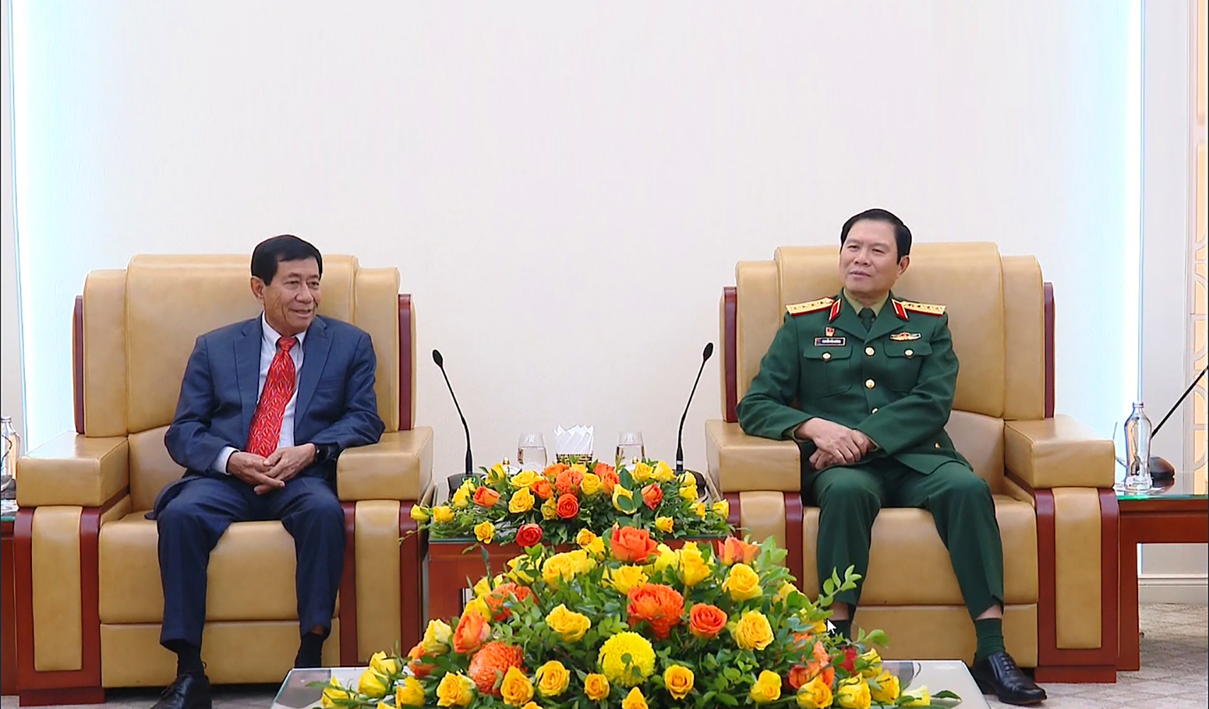 Thúc đẩy quan hệ hợp tác lĩnh vực cơ yếu giữa hai nước Việt Nam - Campuchia