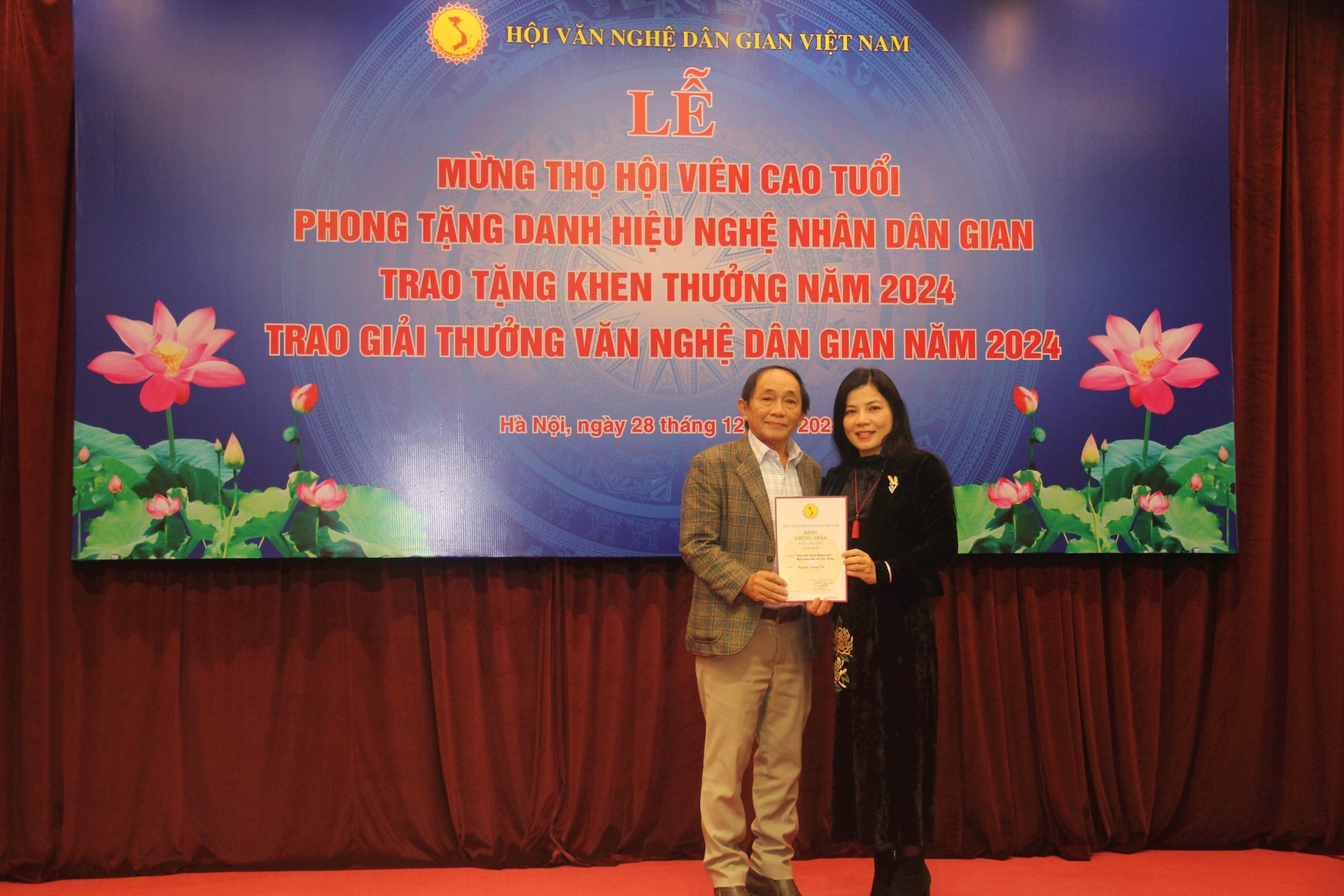 Trao Giải thưởng Văn nghệ dân gian năm 2024 cho 45 công trình xuất sắc