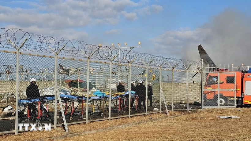 Tai nạn máy bay tại Hàn Quốc Số người thiệt mạng tăng lên 85 người