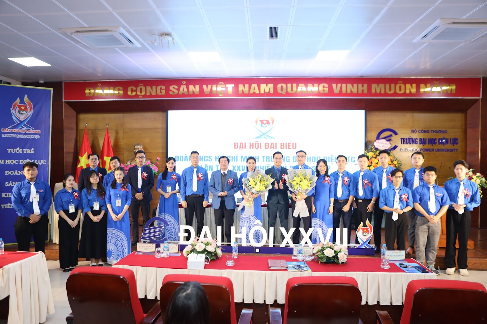 Trường Đại học Điện lực Đại hội đại biểu Đoàn Thanh niên nhiệm kỳ 2024-2027