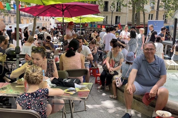 Vietnamese cuisine favorited by French people at Paris festival