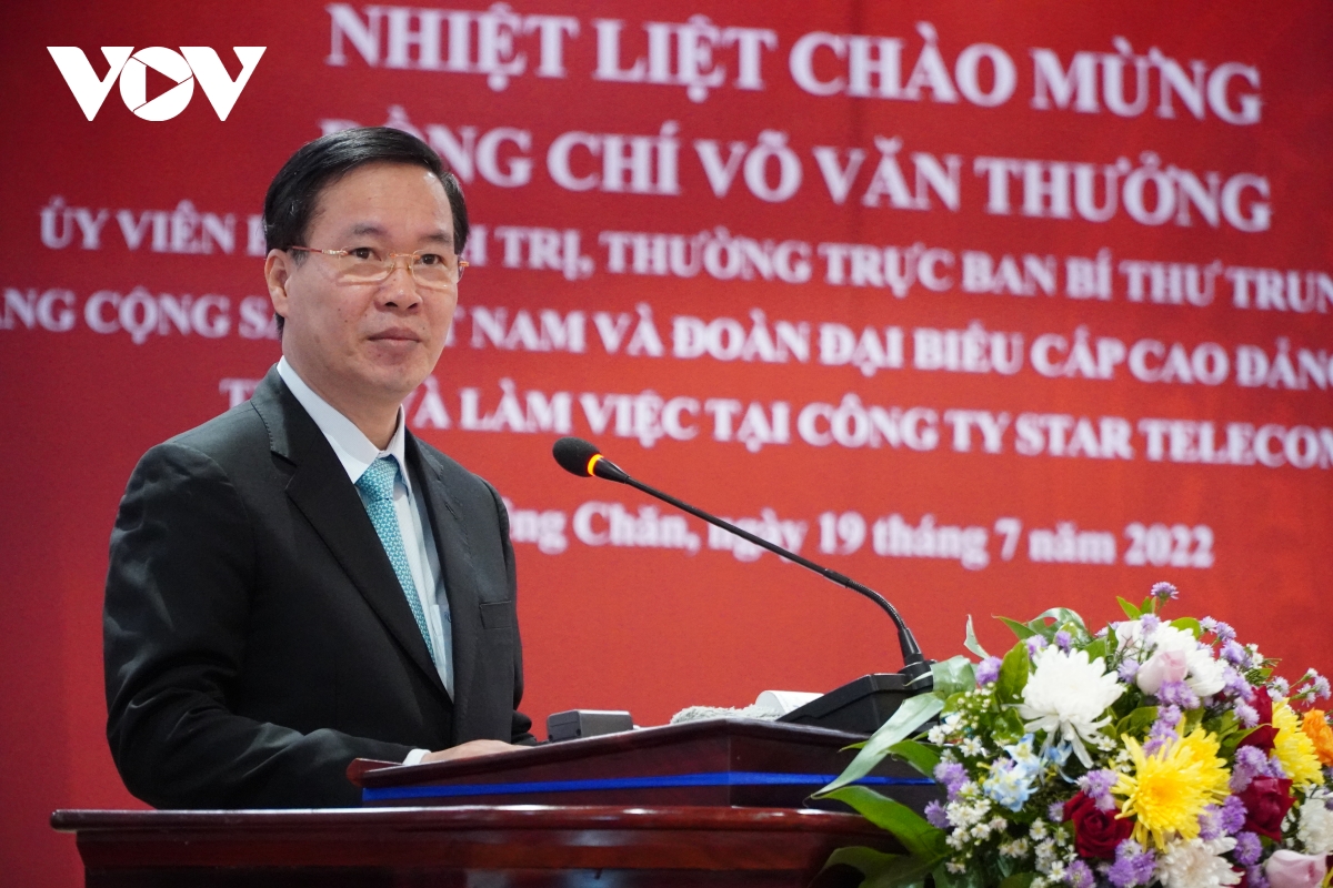 Company presents model cooperation between Vietnam and Laos