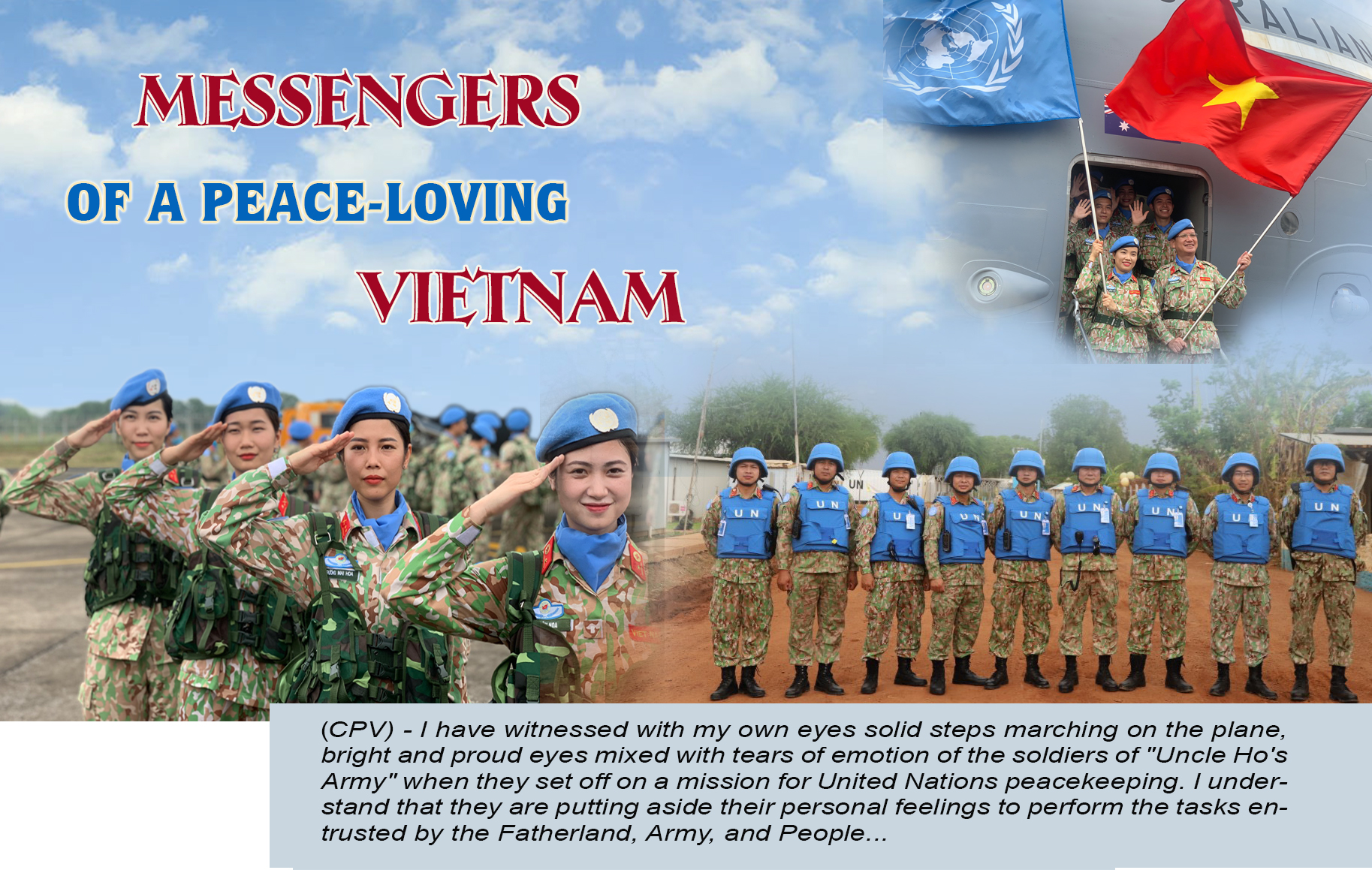 Article 4 Vietnam’s imprint in peacekeeping mission