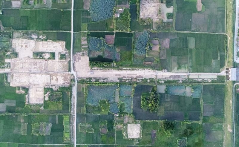 Royal roads and architecture in Ho Dynasty Citadel discovered