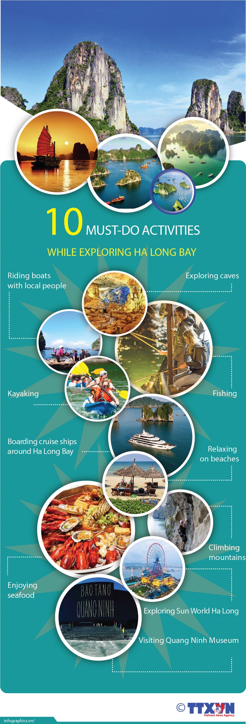 10 must-do activities while exploring Ha Long Bay
