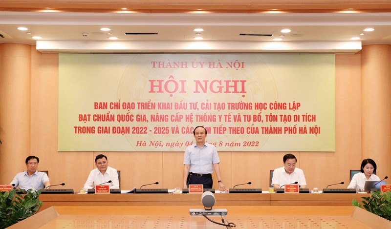 Hanoi accelerates progress of projects on relic restoration and embellishment