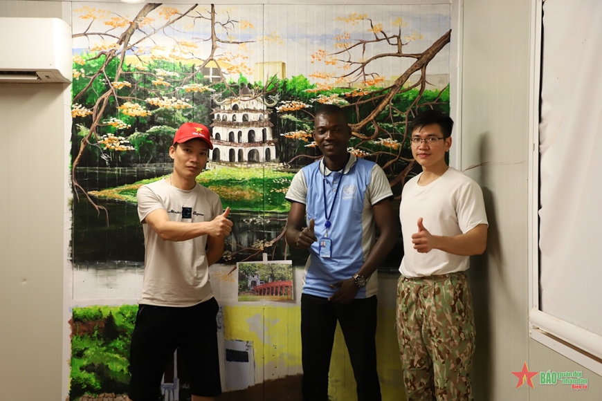 Vietnam Corner at Level-2 Field Hospital No 4