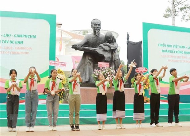Festival for children of Vietnam, Laos and Cambodia held in Ho Chi Minh City