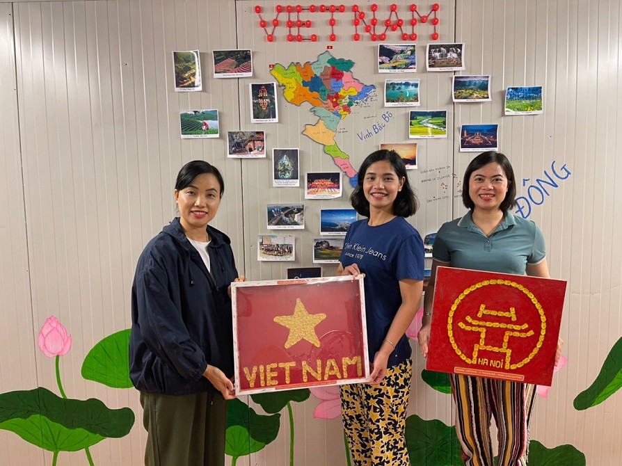 Vietnamese-imbued space at Vietnam’s Field Hospital in South Sudan