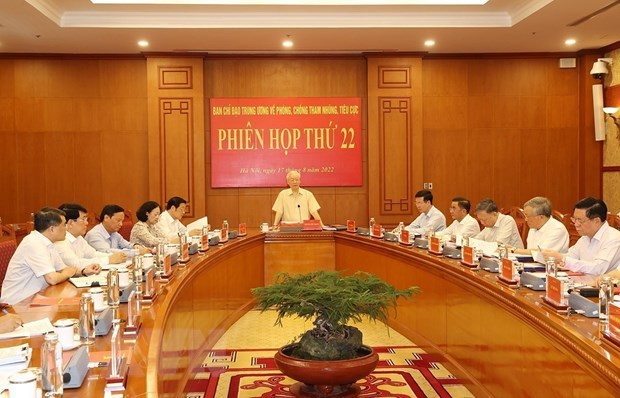 Party chief calls for improved institutions to fight corruption