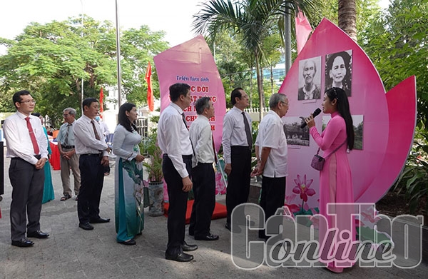 Photos tell story about President Ho Chi Minh’s revolutionary career displayed in Can Tho