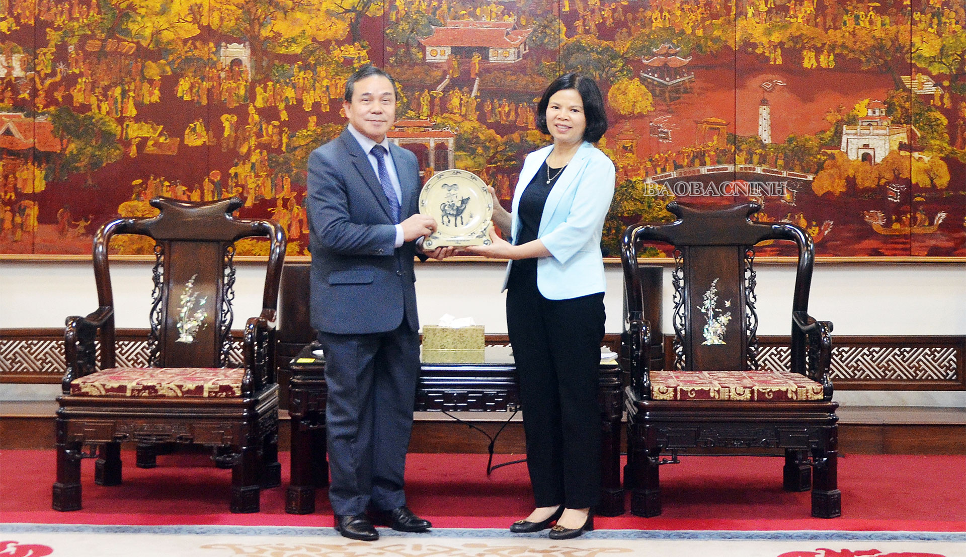 Bac Ninh increases activities with Lao localities