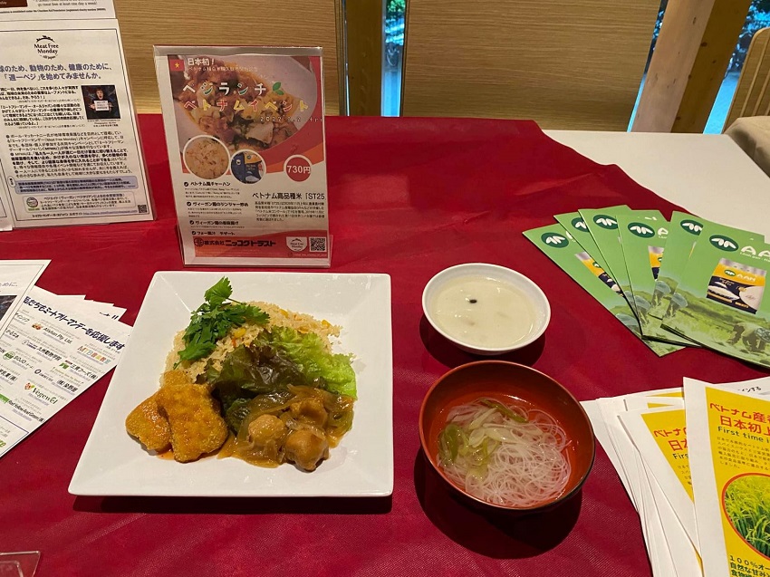 Vietnamese ST25 rice on menu of Japanese Cabinet Office