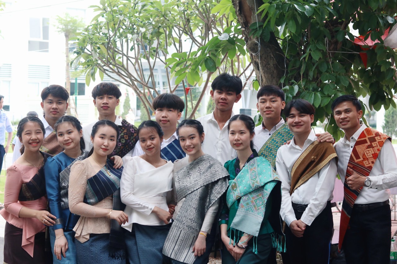 Lao students In Vietnam we feel like in our own country