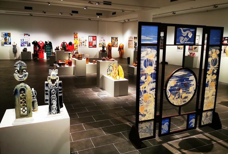 201 creative designs and fine art products with high application value displayed in Hanoi