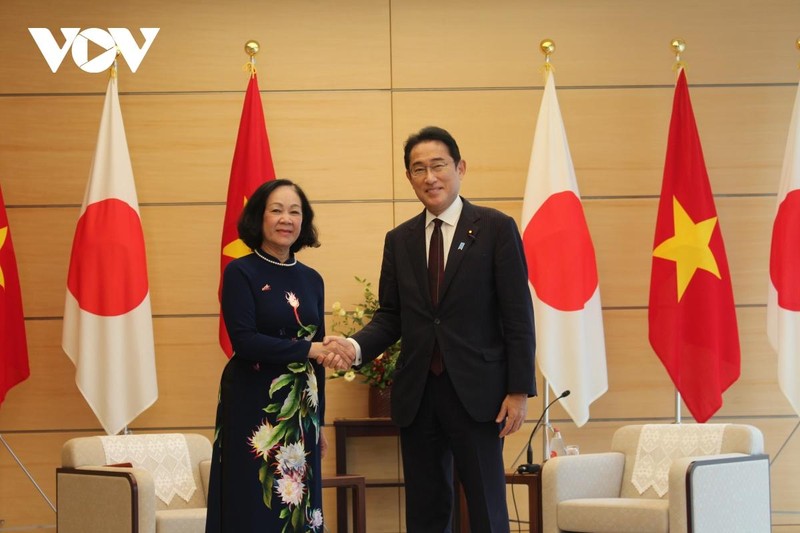Vietnam-Japan relations strongly, comprehensively and substantively develop