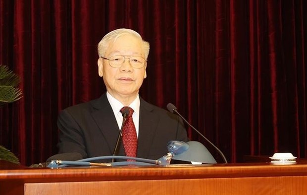 Party leader urges Party Central Committee to seek new measures for implementing major issues
