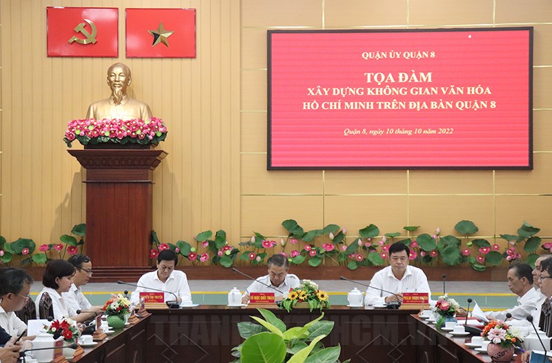 Seminar on building Ho Chi Minh cultural space held by HCMC’s District 8