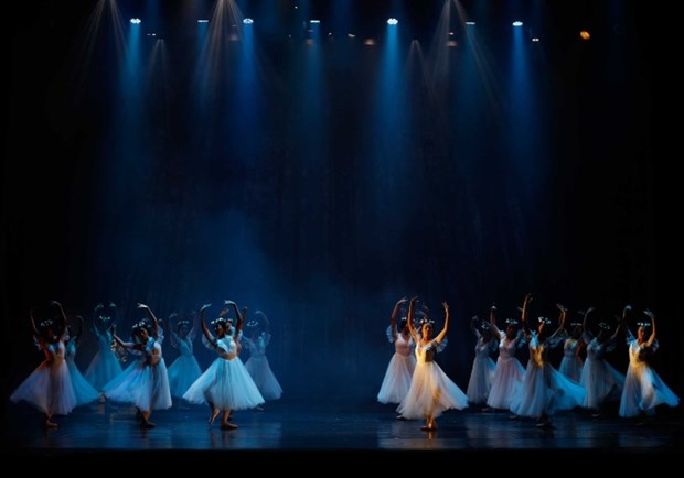 Classical ballet Giselle for audiences in Ho Chi Minh City