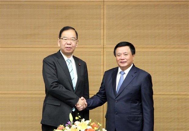 CPV delegation works with Japanse political parties, agencies