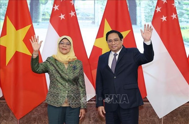 Singapore values strategic partnership with Vietnam President