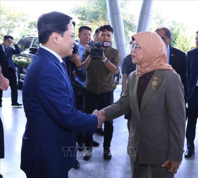 Singaporean President appreciates VSIP Group’s development in Vietnam