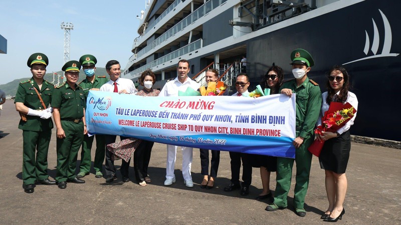 Binh Dinh welcomes international cruise ships at Quy Nhon Port