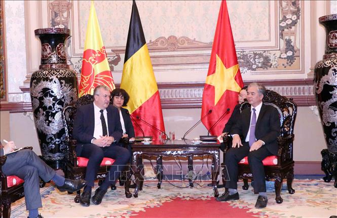 Ho Chi Minh City promotes cooperation with Belgian region