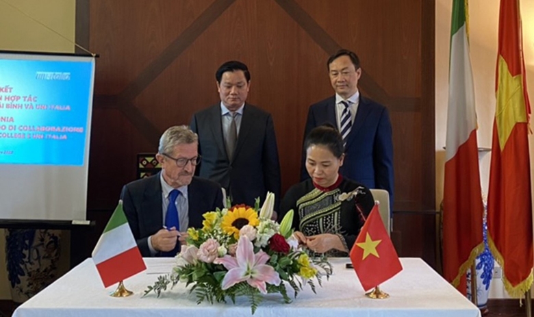 Friendship and multifaceted cooperation promoted between Thai Binh province and Italian region