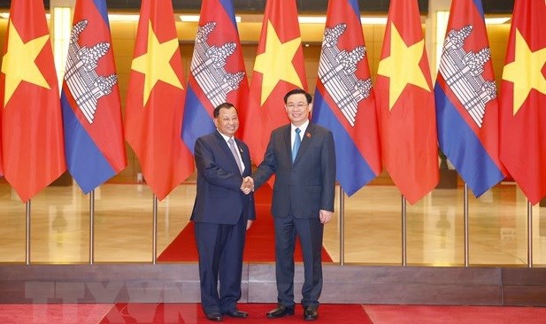 Cambodian Senate President wraps up Vietnam visit