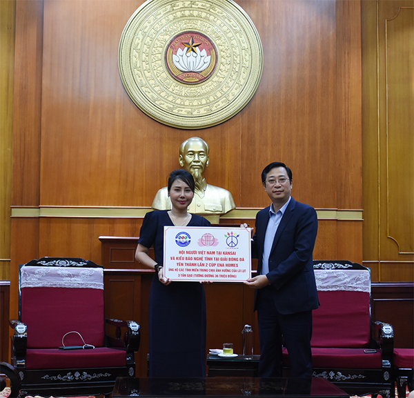 Overseas Vietnamese in Japan’s Kansai support flood victims in Central region