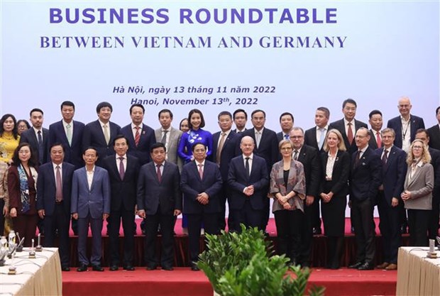 Vietnamese, German leaders hope for stronger economic ties
