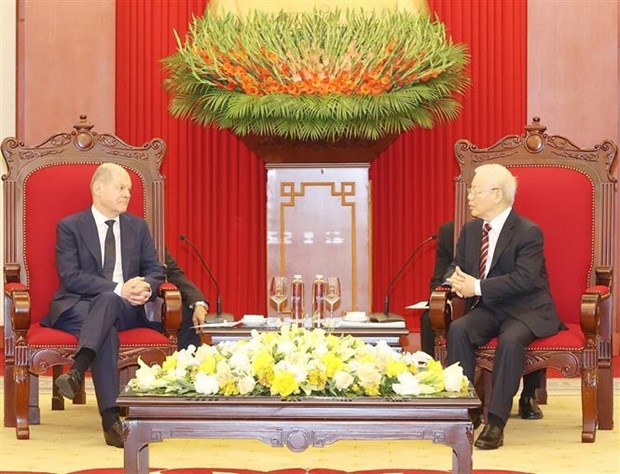 Vietnam treasures Strategic Partnership with Germany Party chief