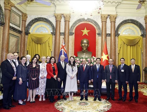 President hosts New Zealand Prime Minister
