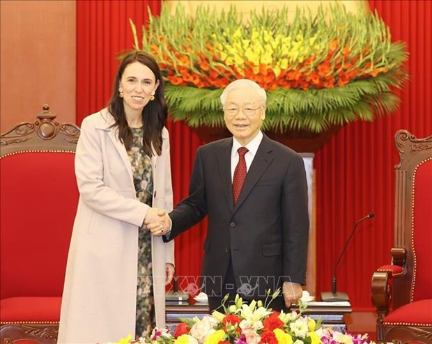 Vietnam treasures ties with New Zealand in foreign policy Party chief